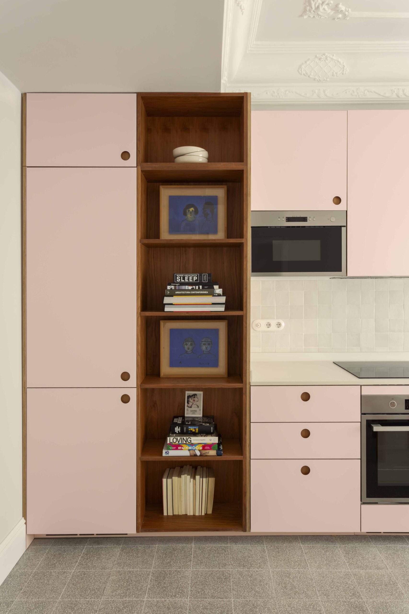 Bespoke furniture in apartment conversion project